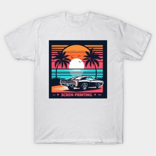 retro car T-Shirt